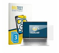 brotect Protection Écran Verre pour HP EliteBook 6 G2a 14" | 3 Pièces Clair Protection d'écran Made in Germany Film Protecteur Vitre 9H Anti-Rayures Transparent