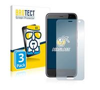 brotect Protection Écran Verre pour HTC U11 Life (3 Pièces) Film Protecteur Vitre 9H [Anti-Rayures, Transparent]