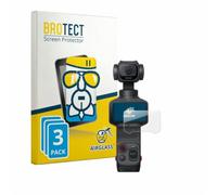 brotect Protection Écran Verre pour Insta360 Luna Pro | 3 Pièces Clair Protection d'écran Made in Germany Film Protecteur Vitre 9H Anti-Rayures Transparent