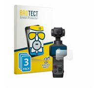 brotect Protection Écran Verre pour Insta360 Luna Pro | 3 Pièces Mat Protection d'écran Made in Germany Anti-Reflet Film Protecteur Vitre 9H Anti-traces de Doigts