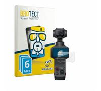 brotect Protection Écran Verre pour Insta360 Luna Pro | 6 Pièces Clair Protection d'écran Made in Germany Film Protecteur Vitre 9H Anti-Rayures Transparent