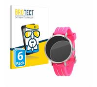 brotect Protection Écran Verre pour Kiddus Children's Learning Watch (6 Pièces) Film Protecteur Vitre 9H [Anti-Rayures, Transparent]