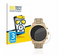 brotect Protection Écran Verre pour Michael Kors Access Gen 6 Bradshaw (3 Pièces) Film Protecteur Vitre 9H [Anti-Rayures, Transparent]
