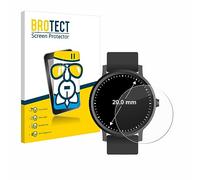 brotect Protection Écran Verre pour | Montres (Circulaire, ø: 20 mm) Clair Protection d'écran Made in Germany Film Protecteur Vitre 9H Anti-Rayures Transparent