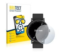 brotect Protection Écran Verre pour | Montres (Circulaire, ø: 22 mm) Clair Protection d'écran Made in Germany Film Protecteur Vitre 9H Anti-Rayures Transparent