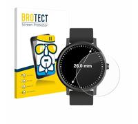 brotect Protection Écran Verre pour | Montres (Circulaire, ø: 26 mm) Clair Protection d'écran Made in Germany Film Protecteur Vitre 9H Anti-Rayures Transparent