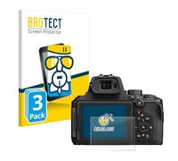 brotect Protection Écran Verre pour Nikon Coolpix P950 (3 Pièces) Film Protecteur Vitre 9H [Anti-Rayures, Transparent]