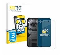 brotect Protection Écran Verre pour Nothing Phone (2a) Plus (Avant+Caméra) (3 Pièces) Film Protecteur Vitre 9H [Anti-Rayures, Transparent]
