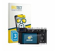 BROTECT Protection Écran Verre pour Panasonic Lumix DC-L10 | 3 Pièces Clair Protection d'écran Made in Germany Film Protecteur Vitre 9H Anti-Rayures Transparent