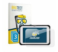 brotect Protection Écran Verre pour Panasonic Toughpad FZ-M1 | 3 Pièces Clair Protection d'écran Made in Germany Film Protecteur Vitre 9H Anti-Rayures Transparent