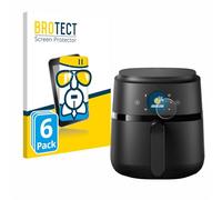brotect Protection Écran Verre pour Philips Airfryer 2000 Gen 2 4,2L (6 Pièces) Film Protecteur Vitre 9H [Anti-Rayures, Transparent]