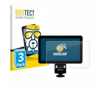 brotect Protection Écran Verre pour Rollei Viltrox DC-X3 6" | 3 Pièces Clair Protection d'écran Made in Germany Film Protecteur Vitre 9H Anti-Rayures Transparent