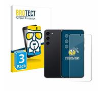 brotect Protection Écran Verre pour Samsung Galaxy S23 (Avant+Caméra) (3 Pièces) Film Protecteur Vitre 9H [Anti-Rayures, Transparent]