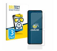 brotect Protection Écran Verre pour Samsung Galaxy Z Flip 3 5G (3 Pièces) Film Protecteur Vitre 9H [Anti-Rayures, Transparent]