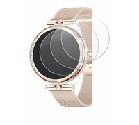 brotect Protection Écran Verre pour Shepatio Smartwatch 1.19" | 3 Pièces Clair Protection d'écran Made in Germany Film Protecteur Vitre 9H Anti-Rayures Transparent