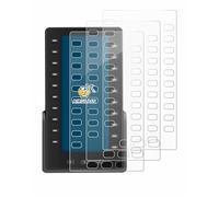 brotect Protection Écran Verre pour Snom D8C Module d'extension (3 Pièces) Film Protecteur Vitre 9H [Anti-Rayures, Transparent]