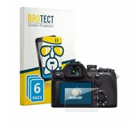 brotect Protection Écran Verre pour Sony Cyber-Shot DSC-RX10 V | 6 Pièces Clair Protection d'écran Made in Germany Film Protecteur Vitre 9H Anti-Rayures Transparent