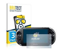 brotect Protection Écran Verre pour Sony Playstation Vita (3 Pièces) Film Protecteur Vitre 9H [Anti-Rayures, Transparent]