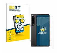 brotect Protection Écran Verre pour Sony Xperia 1 IV (Avant+Caméra) Film Protecteur Vitre 9H [Anti-Rayures, Transparent]
