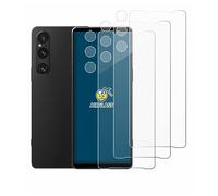 brotect Protection Écran Verre pour Sony Xperia 1 V (Avant+Caméra) (3 Pièces) Film Protecteur Vitre 9H [Anti-Rayures, Transparent]