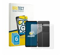 brotect Protection Écran Verre pour Sony Xperia 1 VIII | (Avant+Arrière) 6 Pièces Clair Protection d'écran Made in Germany Film Protecteur Vitre 9H Anti-Rayures Transparent