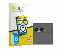 brotect Protection Écran Verre pour Sony Xperia 10 VIII | (Caméra UNIQUEMENT) 6 Pièces Clair Protection d'écran Made in Germany Film Protecteur Vitre 9H Anti-Rayures Transparent