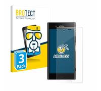 brotect Protection Écran Verre pour Sony Xperia XZ1 | 3 Pièces Clair Protection d'écran Made in Germany Film Protecteur Vitre 9H Anti-Rayures Transparent