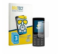 brotect Protection Écran Verre pour SPC Wild Cool | 3 Pièces Mat Protection d'écran Made in Germany Anti-Reflet Film Protecteur Vitre 9H Anti-traces de Doigts