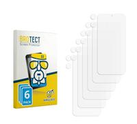 brotect Protection Écran Verre pour TCL K70 Power 4G (Avant+Caméra) (6 Pièces) Film Protecteur Vitre 9H [Anti-Rayures, Transparent]