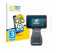 brotect Protection Écran Verre pour Trimble TSC7 Controller | 3 Pièces Clair Protection d'écran Made in Germany Film Protecteur Vitre 9H Anti-Rayures Transparent