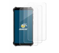 brotect Protection Écran Verre pour Ulefone Armor X12 | 3 Pièces Clair Protection d'écran Made in Germany Film Protecteur Vitre 9H Anti-Rayures Transparent