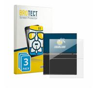 brotect Protection Écran Verre pour Uperfect Delta Max Touch 18.5" | 3 Pièces Clair Protection d'écran Made in Germany Film Protecteur Vitre 9H Anti-Rayures Transparent