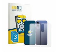 brotect Protection Écran Verre pour Vivo V70 FE | (Avant+Arrière) 3 Pièces Mat Protection d'écran Made in Germany Anti-Reflet Film Protecteur Vitre 9H Anti-traces de Doigts