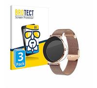 brotect Protection Écran Verre pour Xcoast X-Watch Siona 2 (3 Pièces) Film Protecteur Vitre 9H [Anti-Rayures, Transparent]
