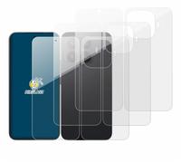 brotect Protection Écran Verre pour Xiaomi 17T Pro | (Avant+Arrière) 6 Pièces Clair Protection d'écran Made in Germany Film Protecteur Vitre 9H Anti-Rayures Transparent