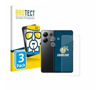 brotect Protection Écran Verre pour Xiaomi Redmi Note 13 (Avant+Caméra) (3 Pièces) Film Protecteur Vitre 9H [Anti-Rayures, Transparent]