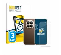 brotect Protection Écran Verre pour Xiaomi Redmi Note 15 Pro Plus 5G (Avant+Caméra) (3 Pièces) Film Protecteur Vitre 9H [Anti-Rayures, Transparent]