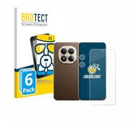 brotect Protection Écran Verre pour Xiaomi Redmi Note 15 Pro Plus 5G (Avant+Caméra) (6 Pièces) Film Protecteur Vitre 9H [Anti-Rayures, Transparent]