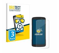 brotect Protection Écran Verre pour Zebra TC27 | 3 Pièces Clair Protection d'écran Made in Germany Film Protecteur Vitre 9H Anti-Rayures Transparent