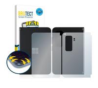 brotect Protection Intégrale 3D Incurvé Matte pour Microsoft Surface Duo 2 (Avant+Arrière) (2 Pièces) - Couverture Complète, Protection Écran
