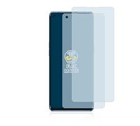 brotect Protection Intégrale 3D Incurvé Matte pour Oppo Reno 6 Pro 5G (Snapdragon) (2 Pièces) - Couverture Complète, Film Protection Écran