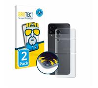 BROTECT Protection Intégrale 3D Incurvé Matte pour Samsung Galaxy Z Flip 4 (Arrière) 2 Pièces - Couverture Complète, Film Prot