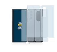 brotect Protection Intégrale 3D Incurvé Matte pour Samsung Galaxy Z Fold 3 5G (Avant+Arrière) (2 Pièces) - Couverture Complète, Protection Écran