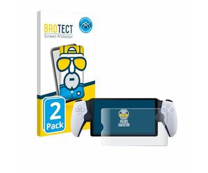 brotect Protection Intégrale 3D Incurvé Matte pour Sony Playstation Portal (2 Pièces) - Couverture Complète, Film Protection Écran