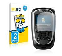 brotect Protection Intégrale 3D Incurvé pour Accu-Chek Aviva Expert (2 Pièces) - Couverture Complète, Film Protection Écran