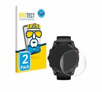 brotect Protection Intégrale 3D Incurvé pour Garmin Fenix 7 Pro Solar (47 mm) (2 Pièces) - Couverture Complète, Film Protection Écran