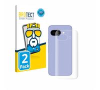 brotect Protection Intégrale 3D Incurvé pour Google Pixel 9a (Arrière) 2 Pièces - Couverture Complète, Film Protection Écran