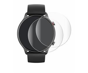 brotect Protection Intégrale 3D Incurvé pour Huami Amazfit GTR 2e 2 Pièces - Couverture Complète, Film Protection Écran