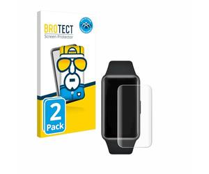 brotect Protection Intégrale 3D Incurvé pour Huawei Band 6 2 Pièces - Couverture Complète, Film Protection Écran