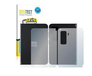 brotect Protection Intégrale 3D Incurvé pour Microsoft Surface Duo 2 (Avant+Arrière) 2 Pièces - Couverture Complète, Film Protection Écran